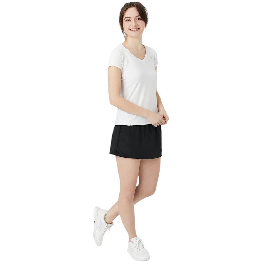 K-Swiss Women's Black K-Core Woven Skort